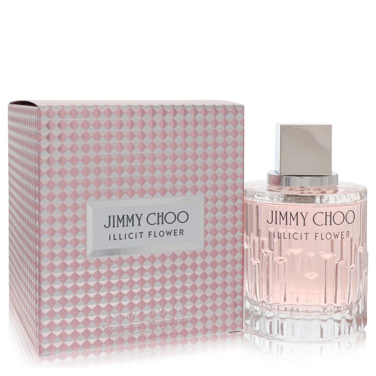 Jimmy Choo Illicit Flower by Jimmy Choo Eau De Toilette Spray 3.3 oz Jimmy Choo Illicit Flower by Jimmy Choo Eau De Toilette Spray 3.3 oz